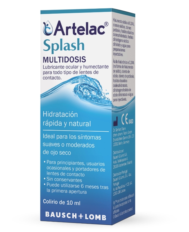 ARTELAC SPLASH MULTIDOSIS 10 ml